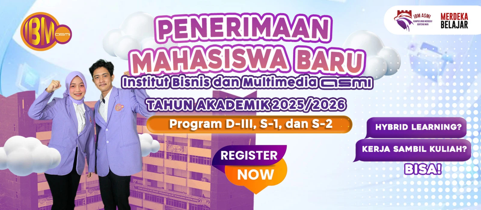 Penerimaan Mahasiswa Baru Tahun Akademik 2024-2025
